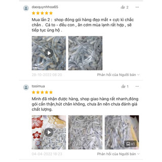 Cá cơm giá sỉ 1kg(tặng kèm khế) - Cá Khô