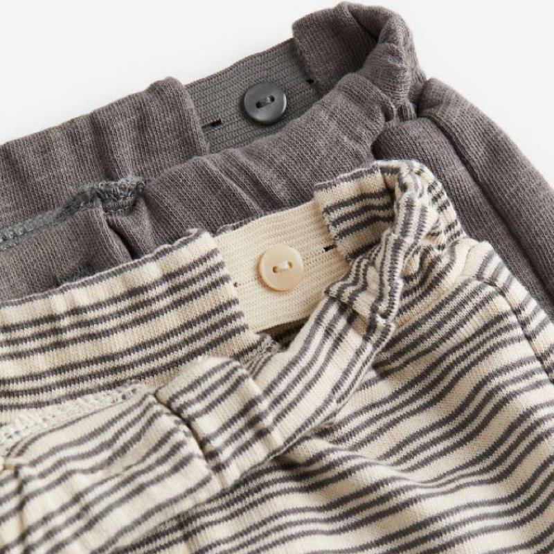 Set 2 quần short đùi thun cho bé trai HM auth săn sale 9 - 18kg