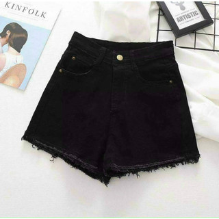 Quần đùi nữ kaki tua rua cá tính