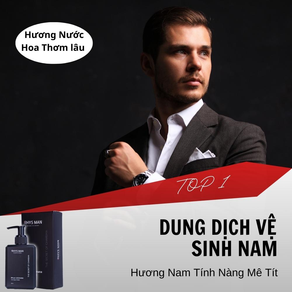 Gel Vệ Sinh Nam giới Dung Dịch Vệ Sinh Nam Rhys Man Chính Hãng 120ml Dddvs Hương Nước Hoa Chăm Sóc Vùng Kín Hết Hôi Ngứa