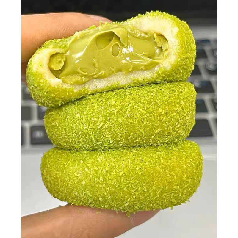 Bánh mochi chảy vị matcha