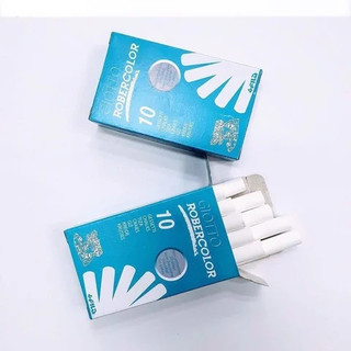 Hộp 10 viên phấn trắng không bụi pháp giotto robercolor