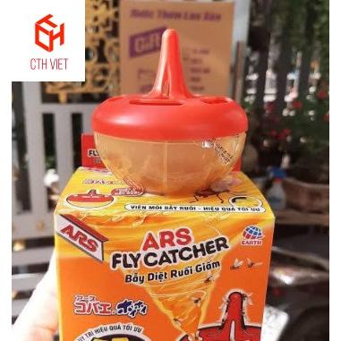 BẪY DIỆT RUỒI GIẤM ARS FLY CATCHER Sản Xuất Tại Nhật Bản