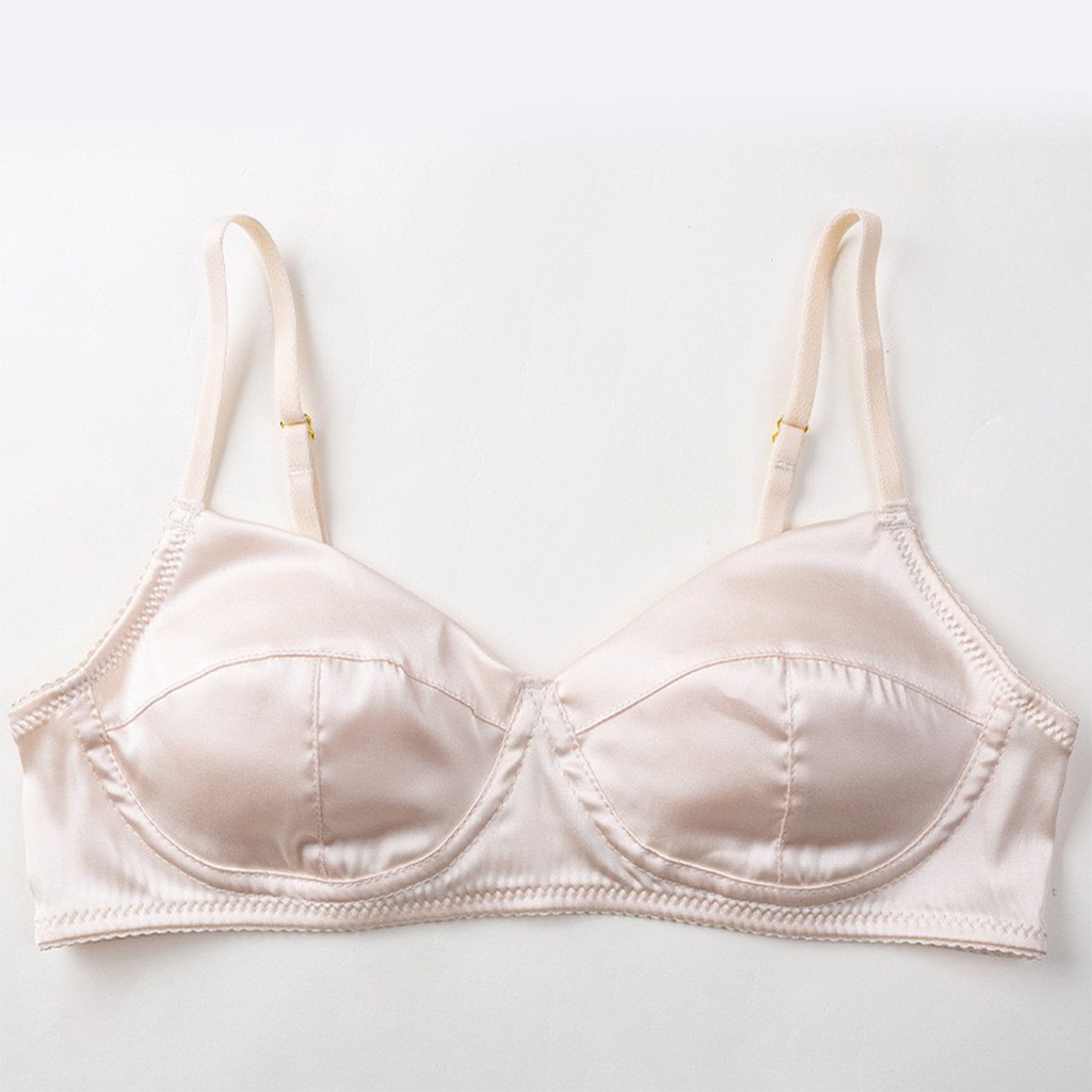 Áo ngực mỏng Umibra sợi Satin thông thoáng dáng basic gợi cảm cho nữ - AN43