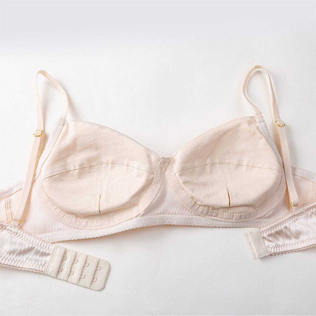 Áo ngực mỏng Umibra sợi Satin thông thoáng dáng basic gợi cảm cho nữ - AN43