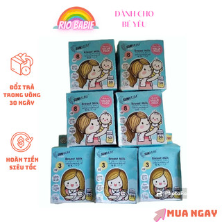 Túi trữ sữa sunmum loại 100ml, 250ml