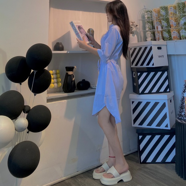 Đầm sơ mi thiết kế Finn. Clothing