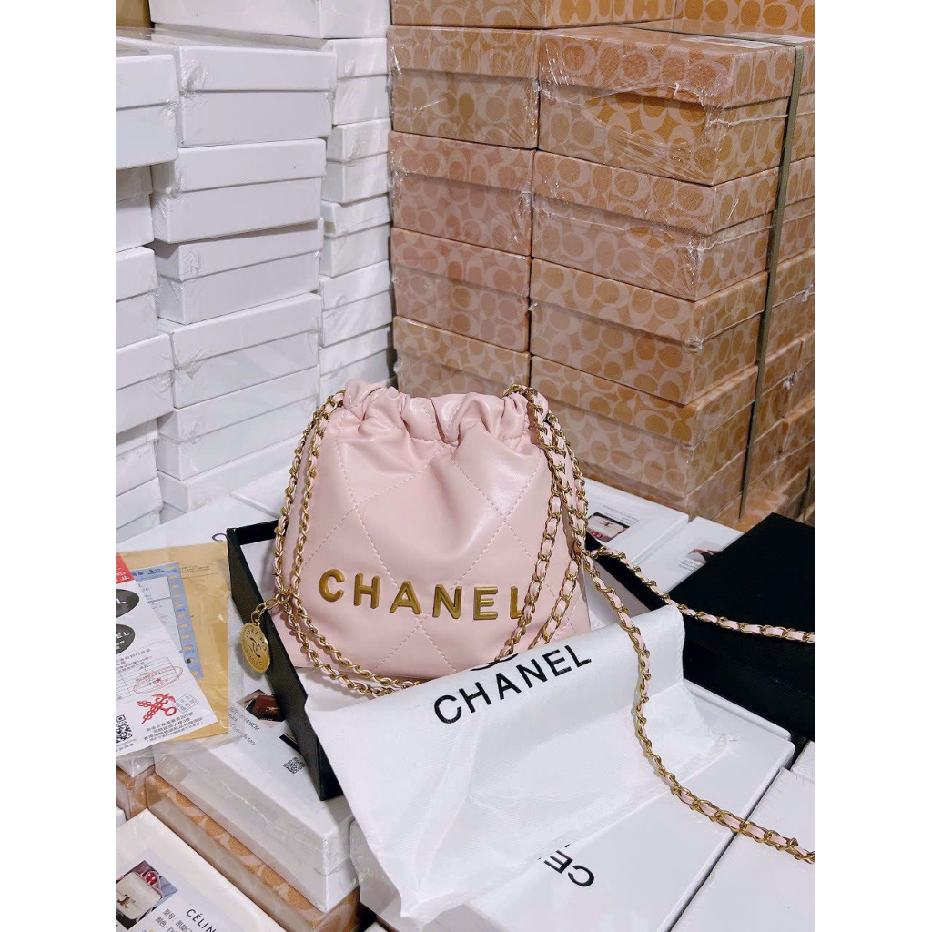 Túi Chaneo Hobo Shopping Mini Fullbox Size 20
