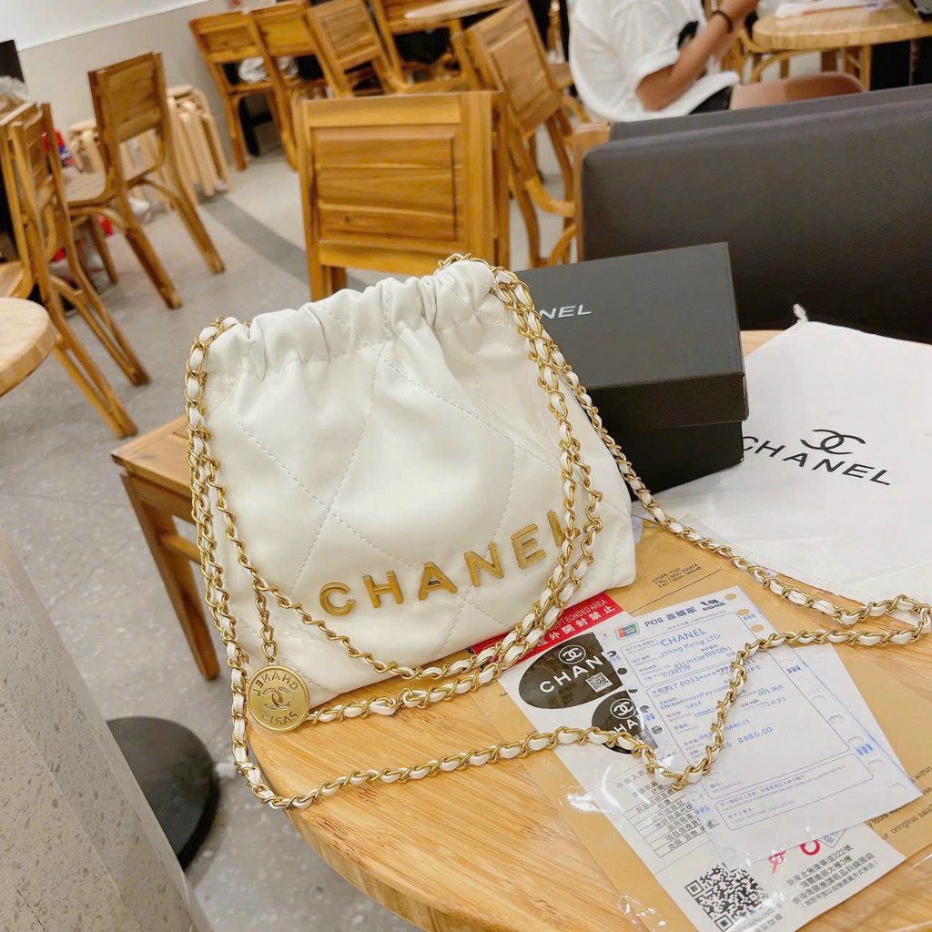 Túi Chaneo Hobo Shopping Mini Fullbox Size 20