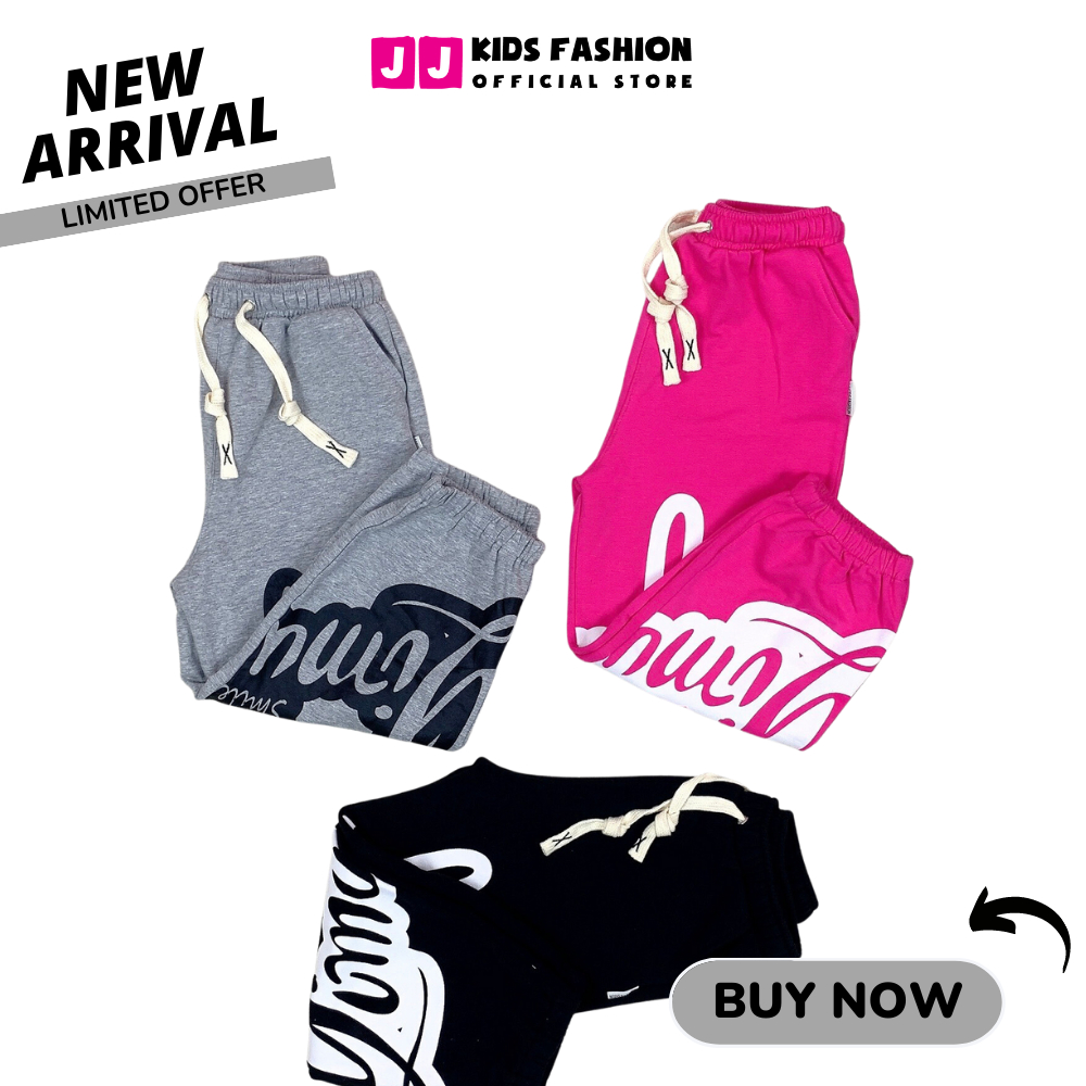 Quần Jogger bé gái, bé trai, quần thun dài bo ống hip hop năng động thoải mái full size | J Kids Fashion