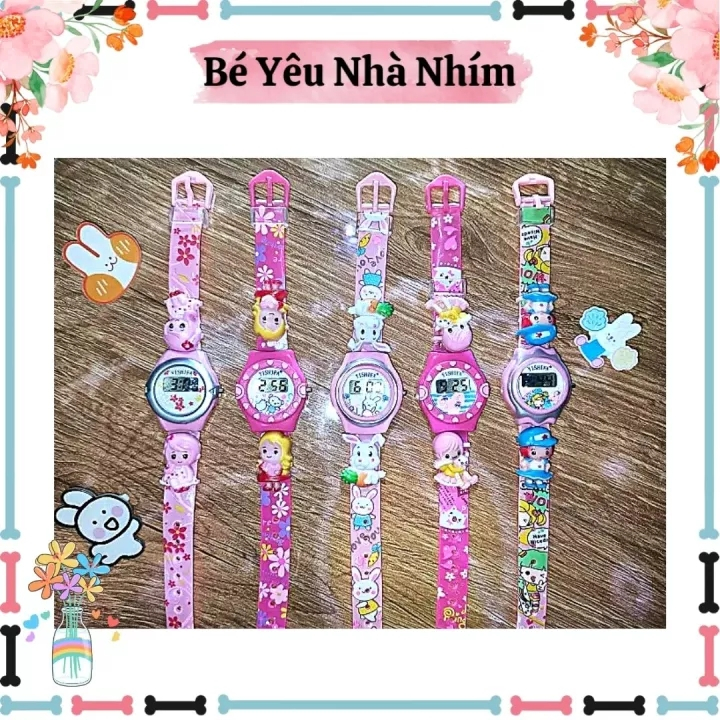 Đồng Hồ Cho Bé Đẹp và Dễ Thương Nhiều Mẫu