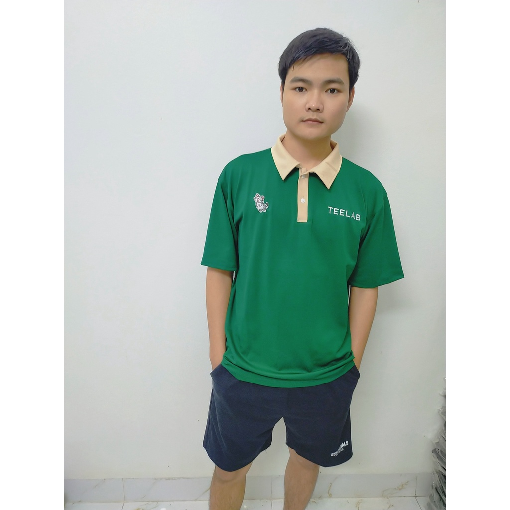 Áo Polo Cổ Bẻ Ngắn Tay,Áo Polo Teelab Mèo Nam Nữ Unisex Chất Cá Sấu Cao Cấp -NANA SHOP.