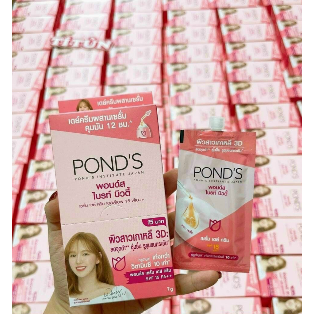 HỘP 6 GÓI Kem Dưỡng Trắng Da Cao Cấp Pond’s Thái Lan