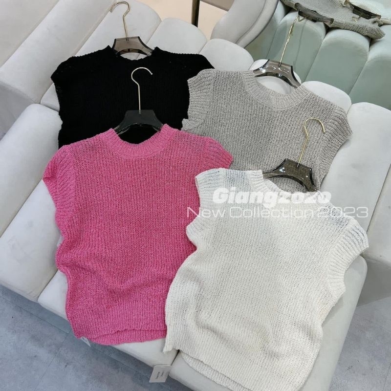 Áo len sợi bo hàng QC