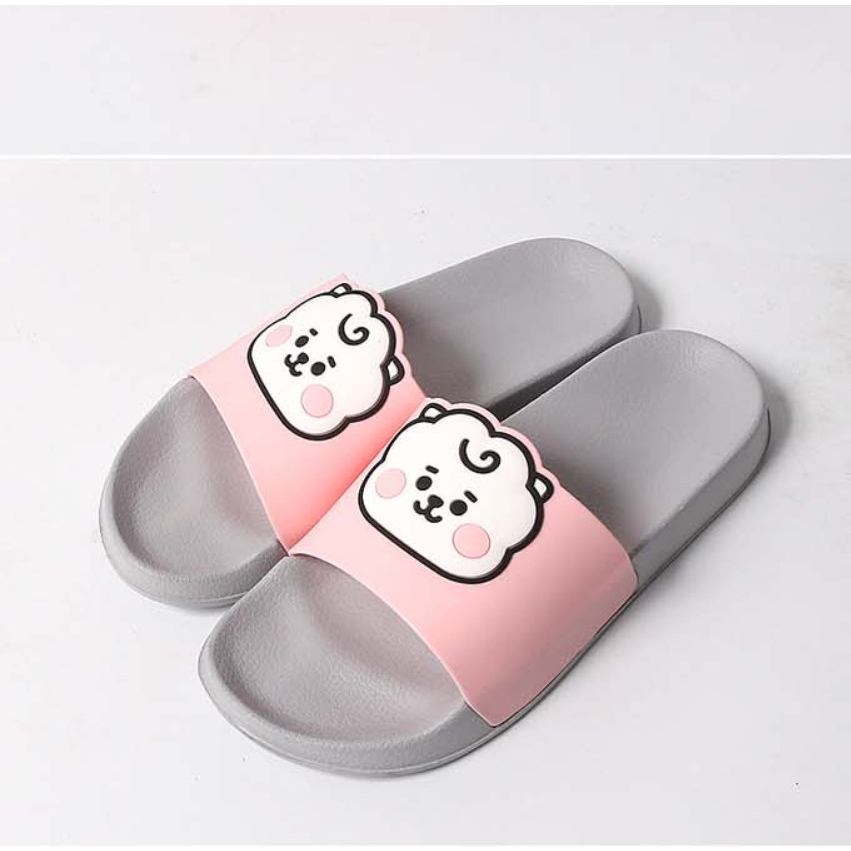 Dép quai ngang dễ thương BT21 Hàn Quốc