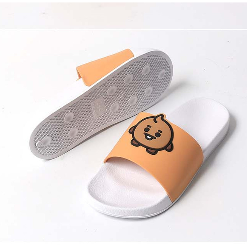 Dép quai ngang dễ thương BT21 Hàn Quốc