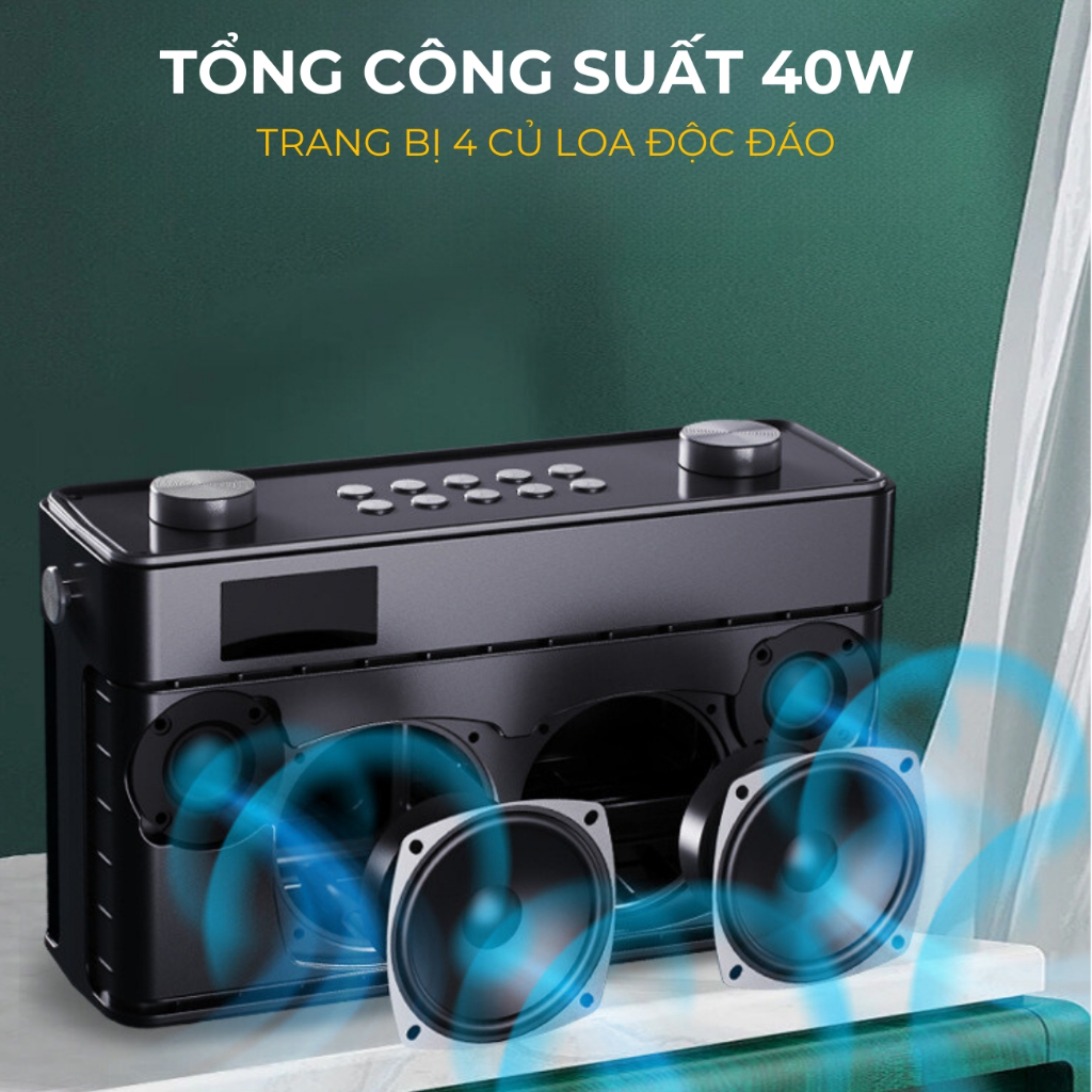Loa Karaoke Mini Boxt Q5s - Chính Hãng - Hát Cực Hay