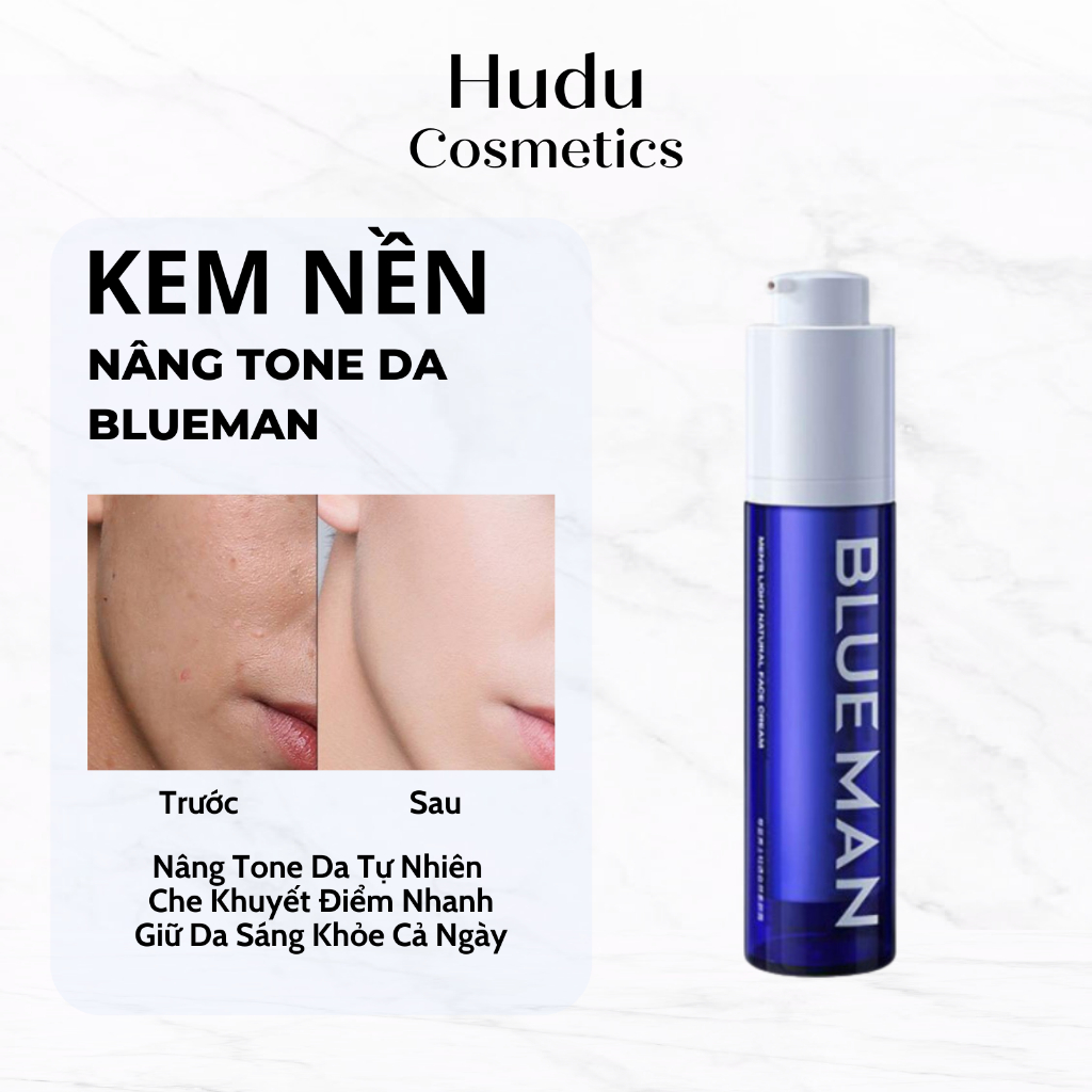 Kem Nền Trang Điểm Nam Light Makeup Kem Nền Che Khuyết Điểm Cho Nam Giới Làm Trắng Che Mụn Che Thâm Che Sẹo