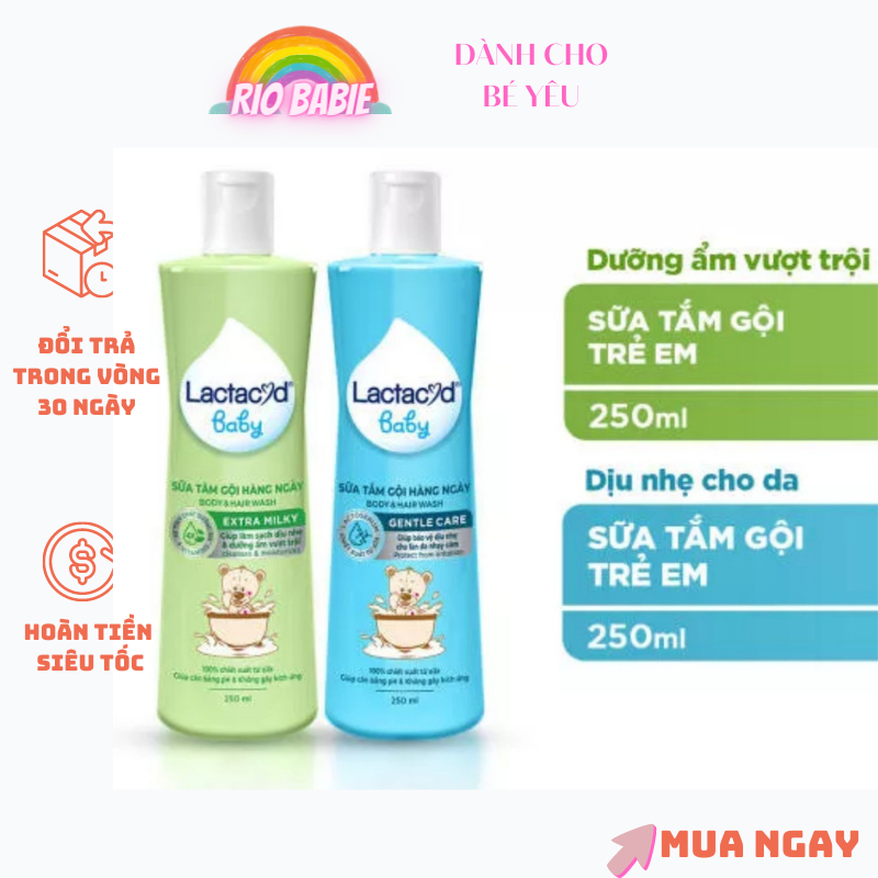 Sữa tắm lactacyd cho bé 250ml