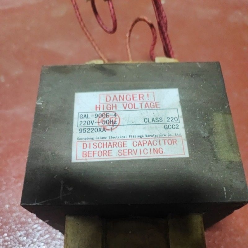 Biến áp lò vi sóng cũ