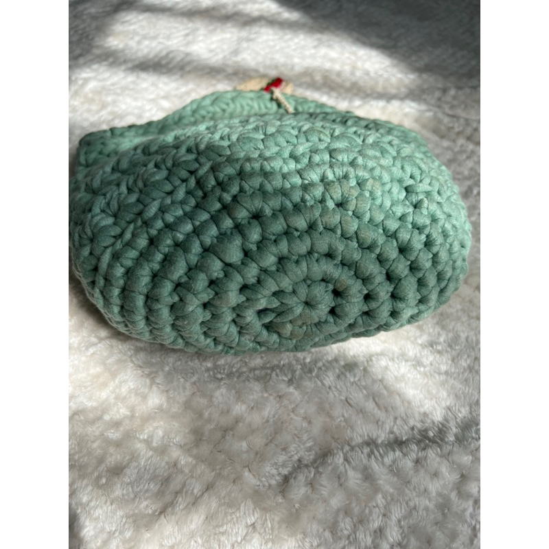 Túi đan sợi vải bông Nhật Bản xinh xắn boho mùa hè thích hợp đi biển