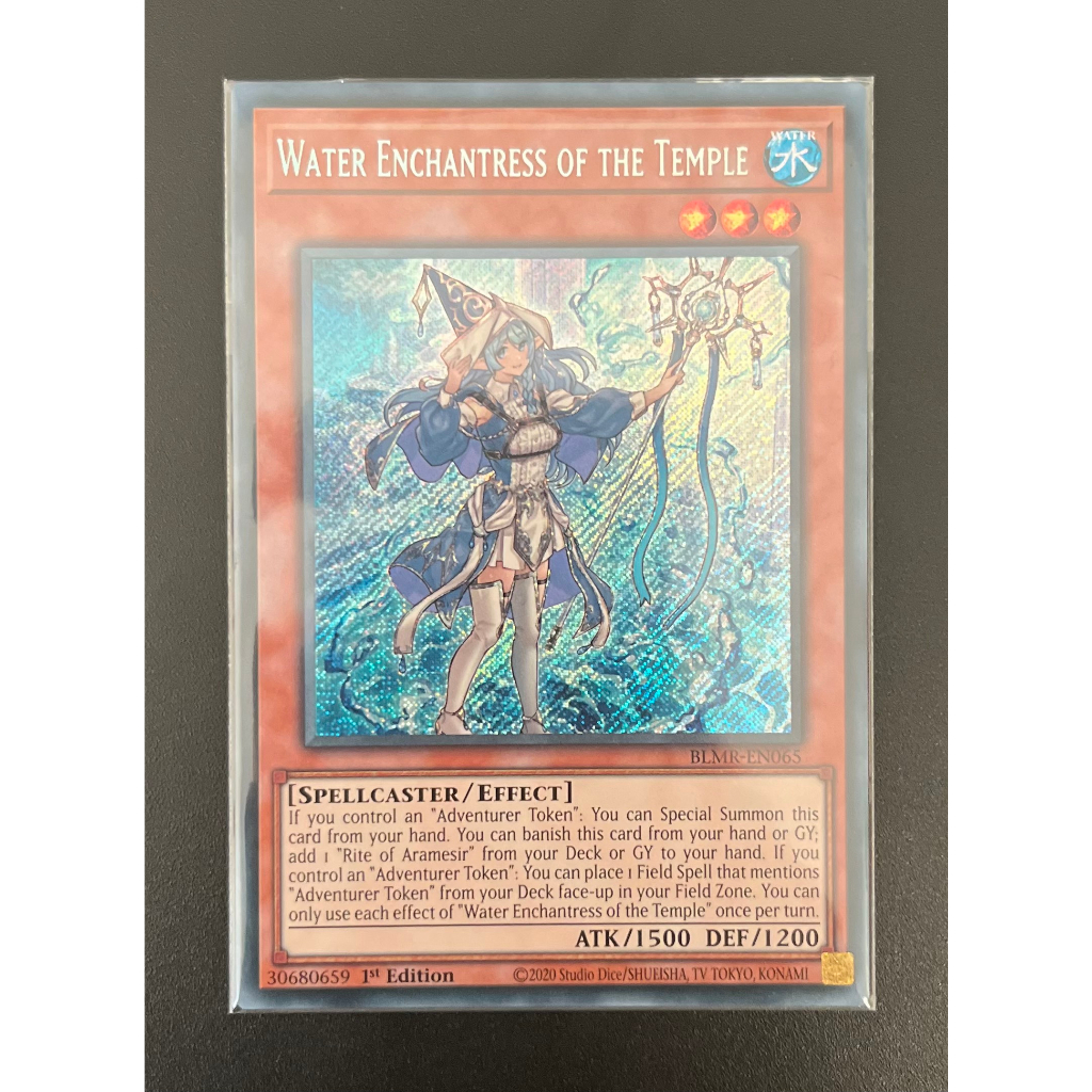 Thẻ bài Yugioh - TCG-UK - BLMR-EN065 - Water Enchantress of the Temple - Secret Rare