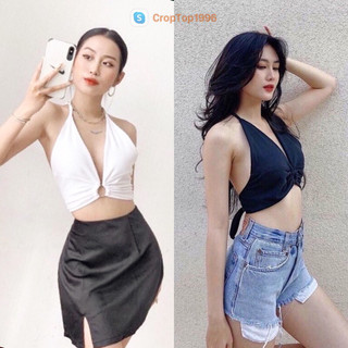 Áo dây bra khoen tròn Sexy đi biển đi chơi A106