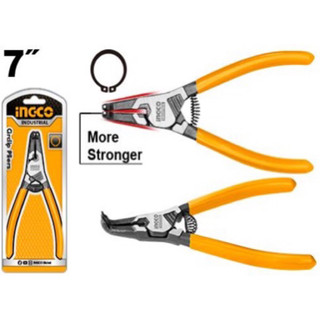 Đồ nghề ingco kềm mở phe vòng ngoài mũi 7inch/180mm hccp261802