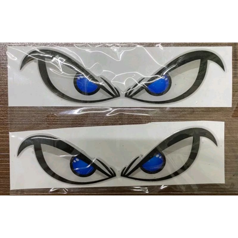 Tem mắt cú trang trí xe máy, ô tô cực đẹp