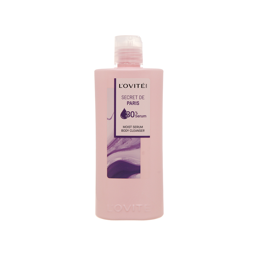 Sữa tắm serum dưỡng ẩm L'ovité Paris Secret De Paris 400ml | HSD liên hệ