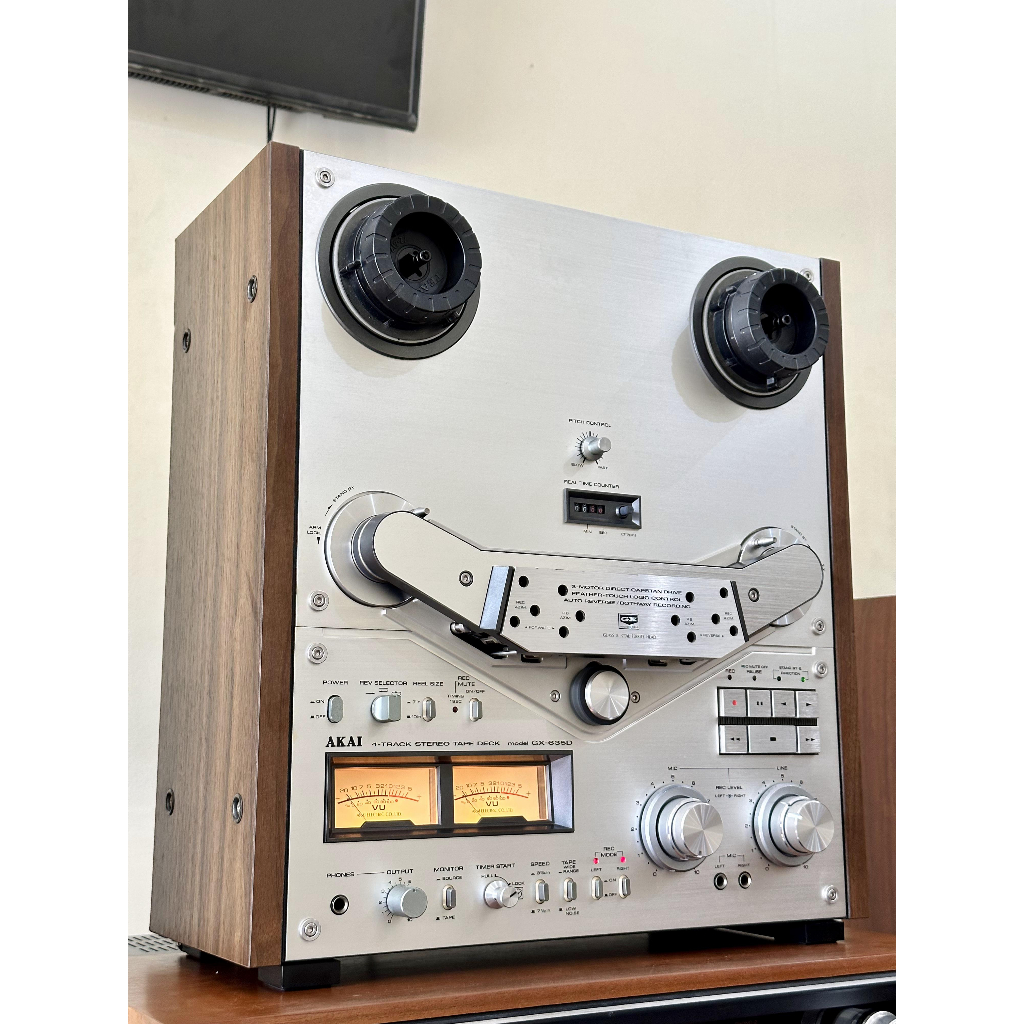 Đầu băng cối AKAI GX-635D hàng đấu e-bay đẹp xs