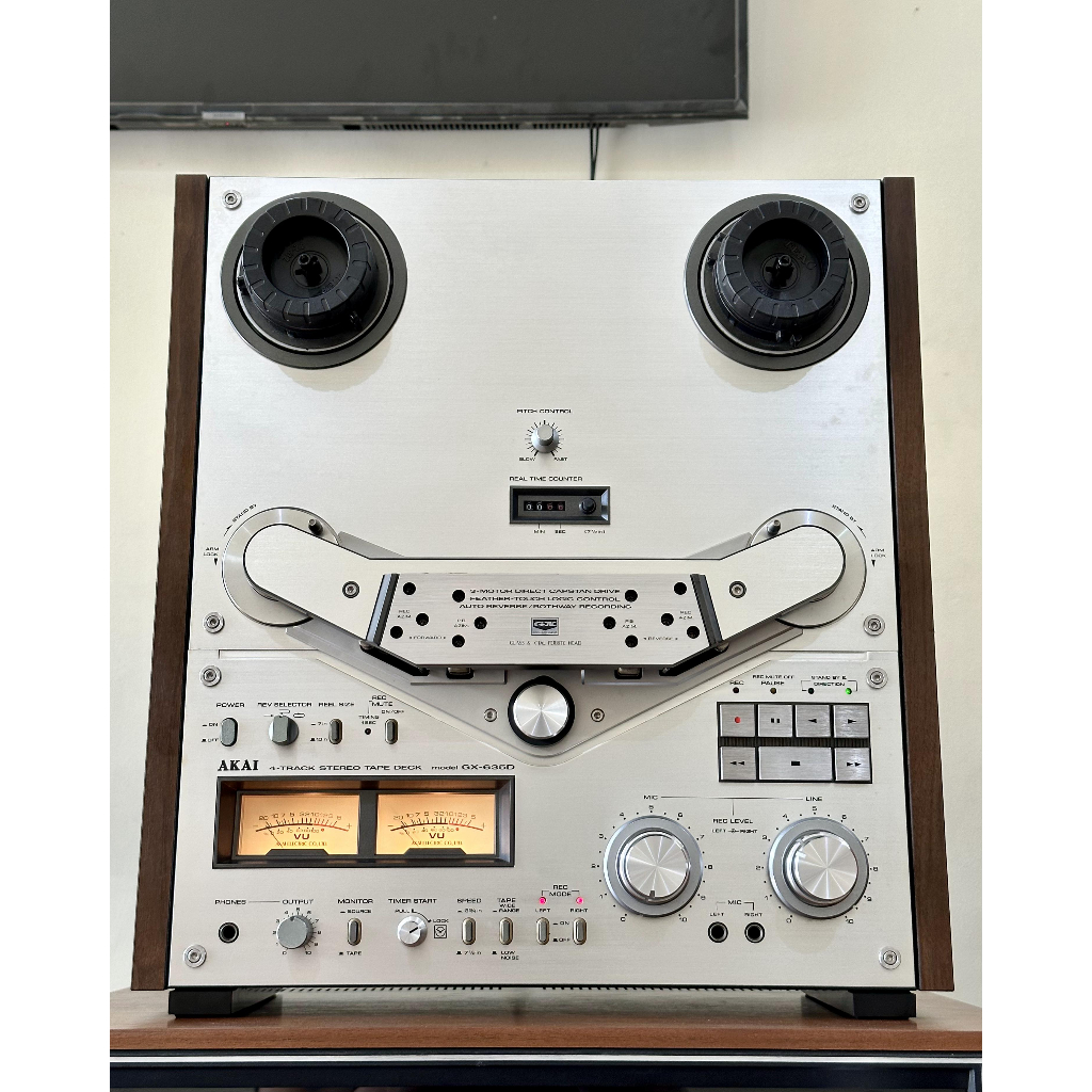 Đầu băng cối AKAI GX-635D hàng đấu e-bay đẹp xs