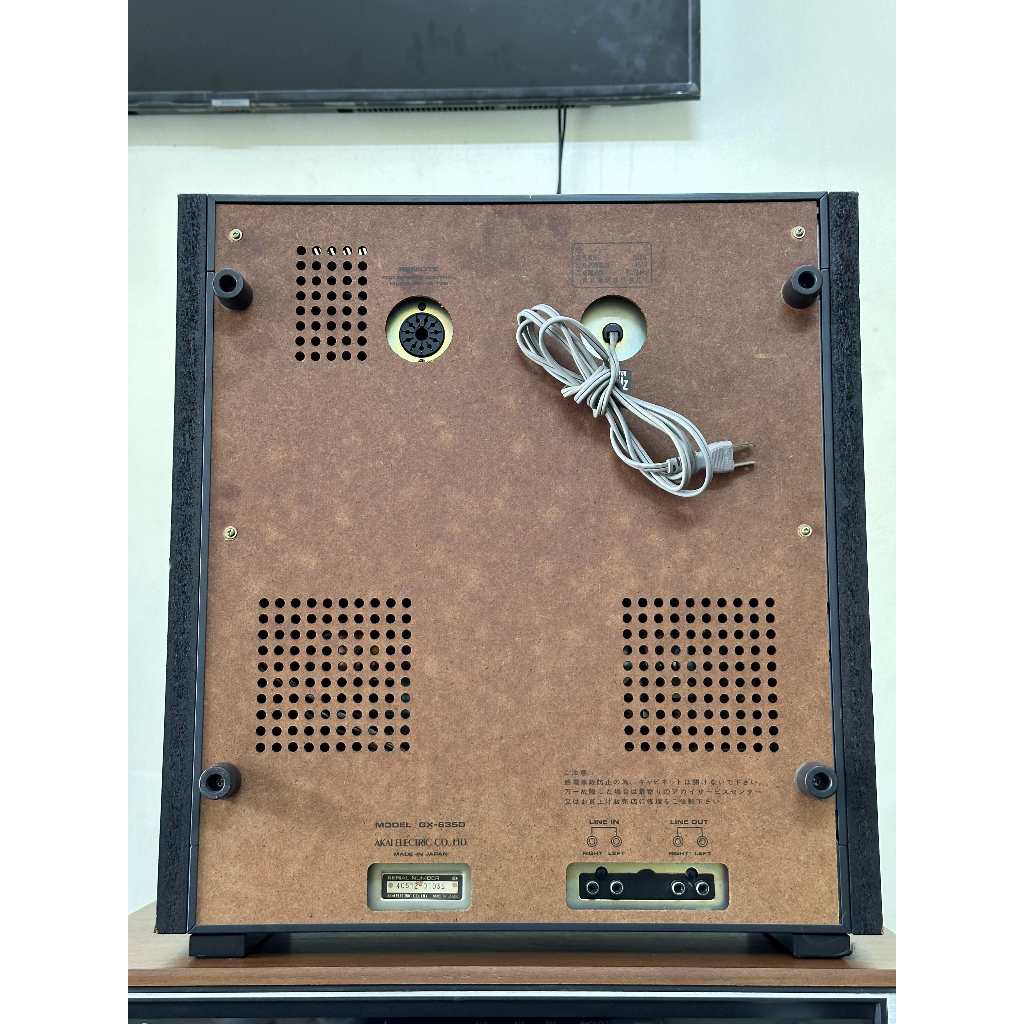 Đầu băng cối AKAI GX-635D hàng đấu e-bay đẹp xs