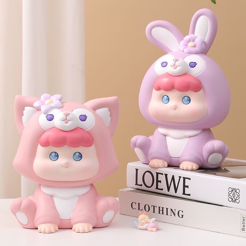 Tô Tượng Thạch Cao Bé Cáo Bei Bei Size XXL dễ thương