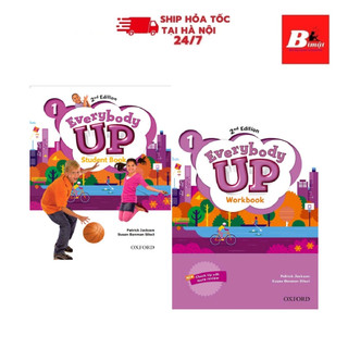 Sách - trọn bộ 2 cuốn tiếng anh - everybody up 1 - 2nd edition