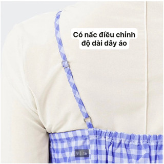 [CHUẨN AUTH] VÁY 2 DÂY DÀI ĐUÔI CÁ GU - NHẬT