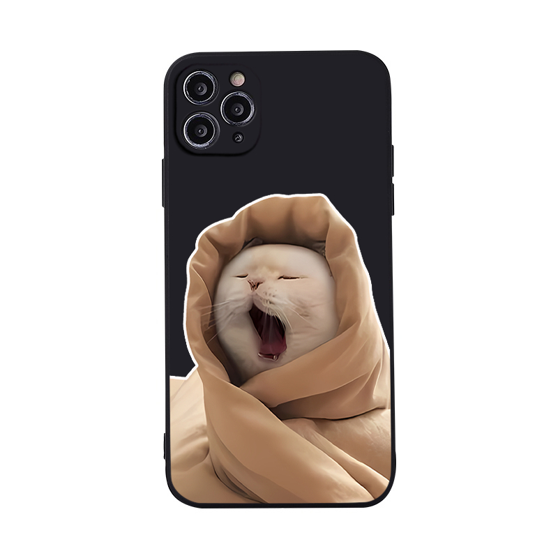 Ốp điện thoại iphone TPU dẻo hình cặp đôi mèo ngộ nghĩnh dễ thương cho iphone 6/6s/7/8/X/XS/11/12/13/14 Pro Plus Max