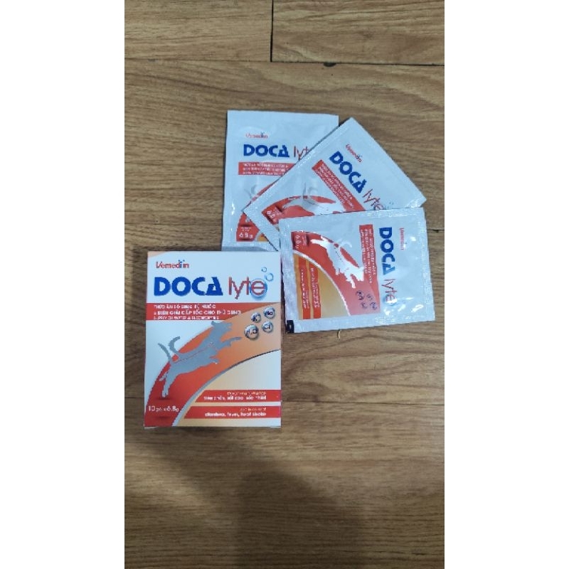 Bù nước và điện giải cấp tốc DOCA lyte cho thú cưng