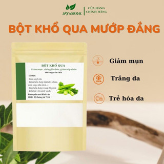 Bột khổ qua mướp đắng nguyên chất giảm mụn mờ thâm nám trắng da
