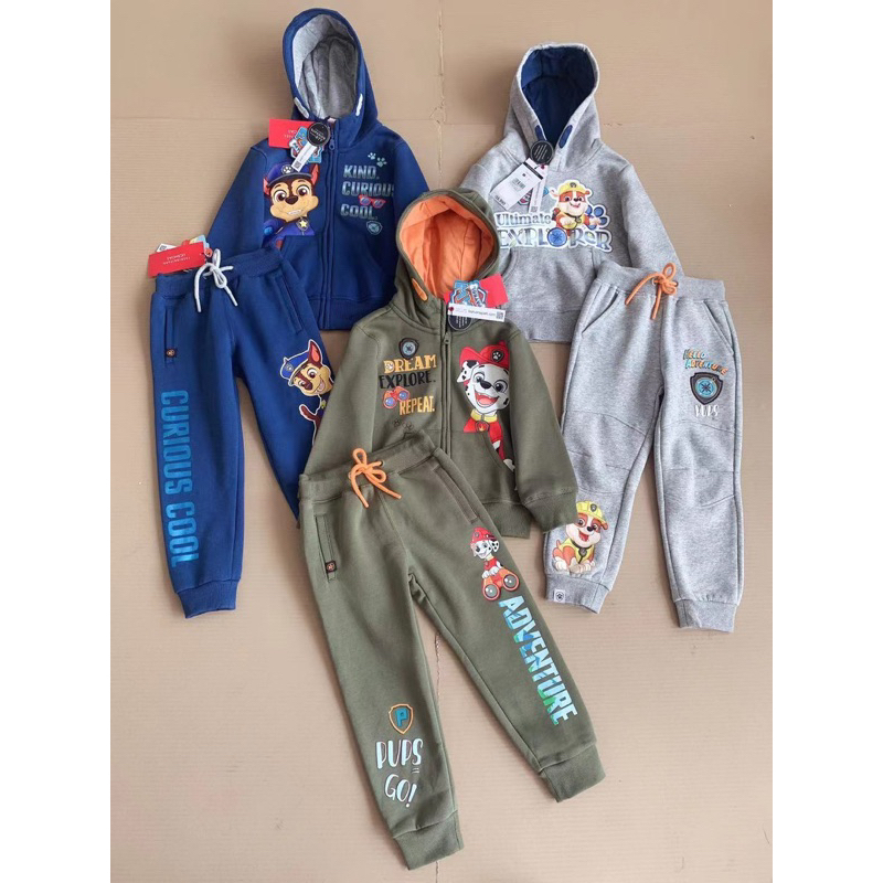 Bộ nỉ pawpatrol  cho bé