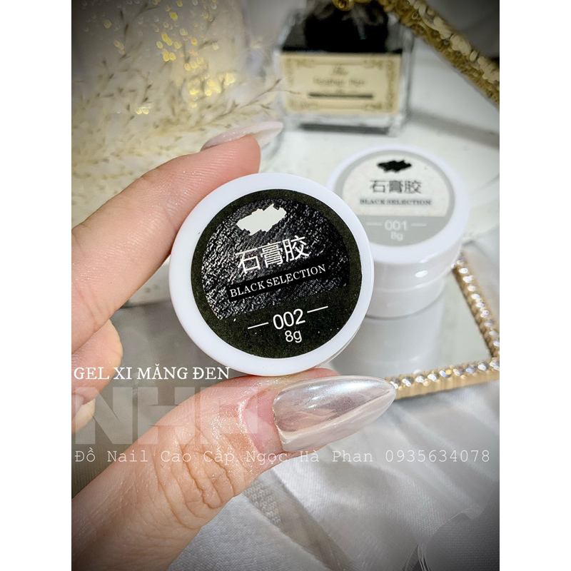 Gel xi măng Đen - Trắng