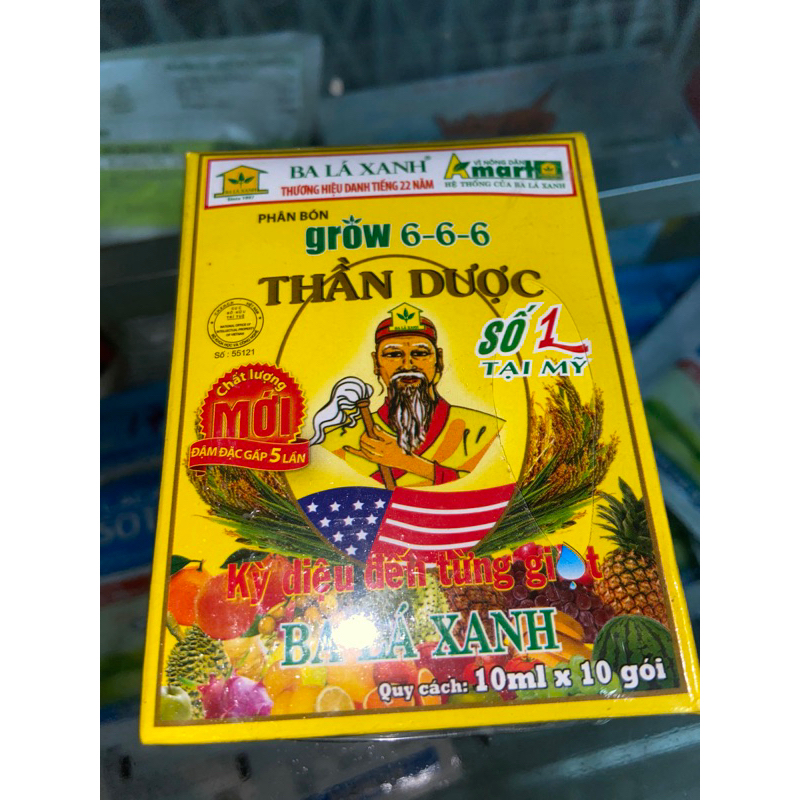 Phân bón lá Thần Dược gói 10ml
