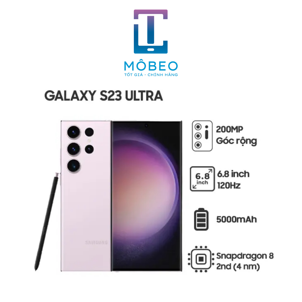 Điện thoại Samsung Galaxy S23 5G Ultra - Hàng Chính hãng