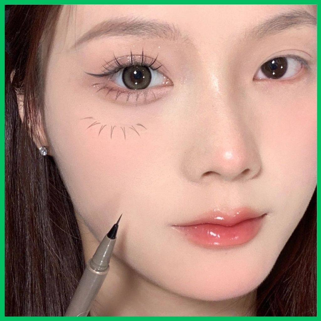Bút Kẻ Mắt Và Bọng Mắt đầu mảnh 0.05mm Chống Thấm Nước Lâu Trôi- SWEET MINT