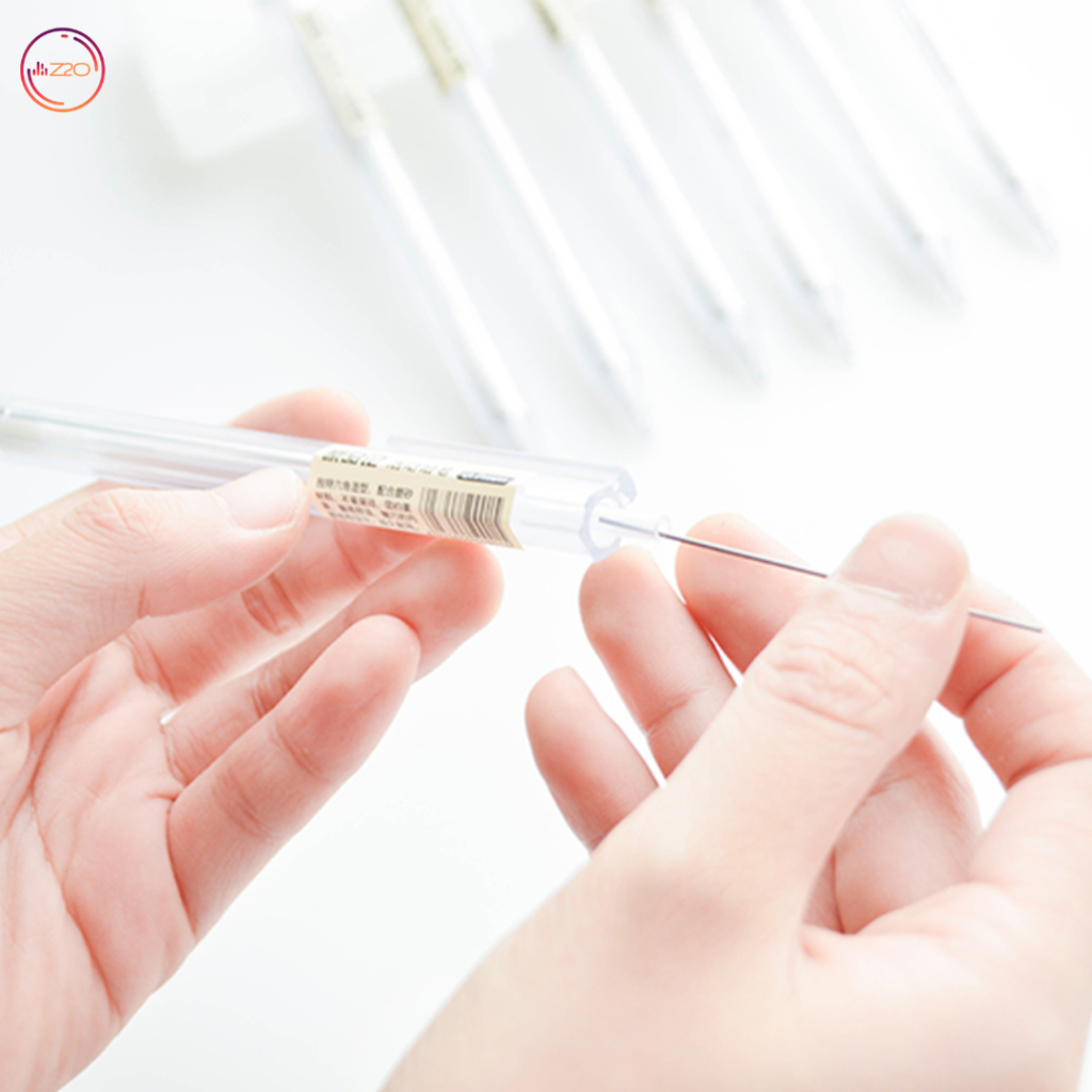 Bút chì bấm cơ ngòi 0.5 mm/ 0.7 mm, Bút chì bấm trong suốt  - Z2O Shop