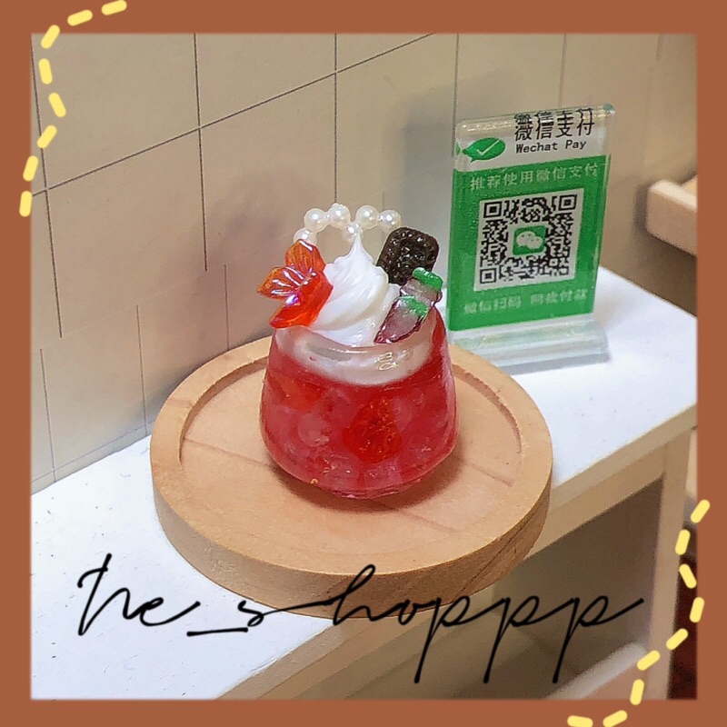Mô hình ly bầu nước mini