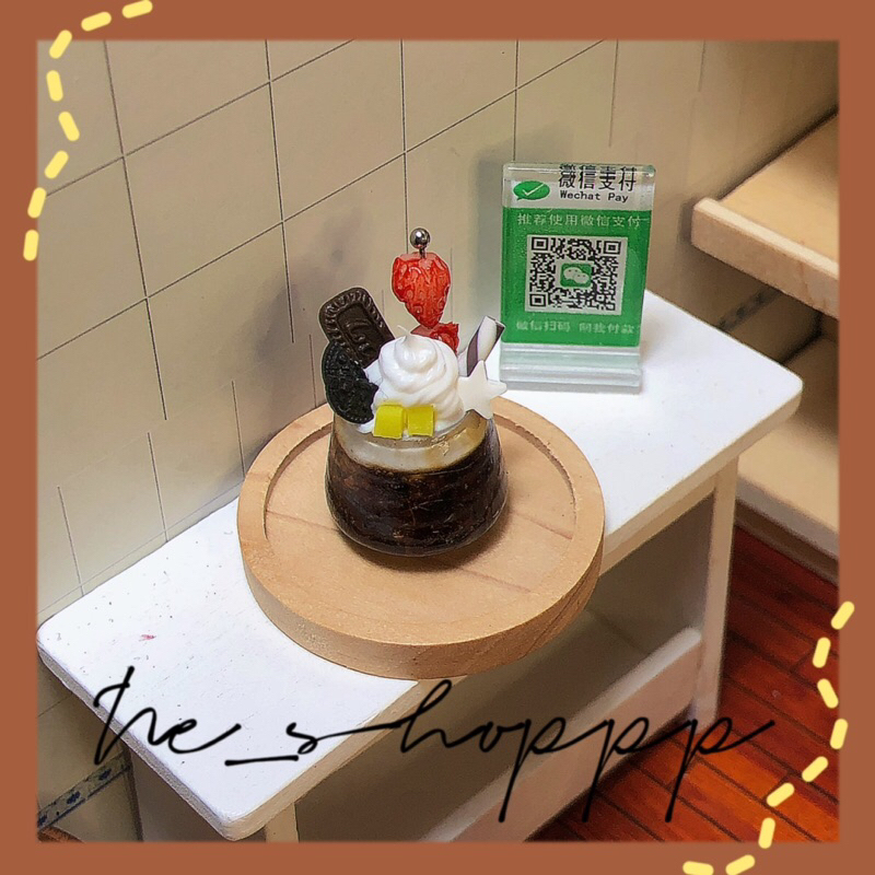 Mô hình ly bầu nước mini