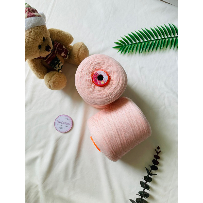 Sợi Tencel - Sợi chập 4 cỡ 0.8mm - Sợi mền, mát và bóng nhẹ - Dùng cho đan móc áo, váy bikini, áo dài...