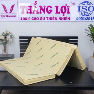 Nệm gấp 3 gấp 2 cao su non THẮNG LỢI giá rẻ đủ size quà 7 món. Miễn phí giao hàng HCM