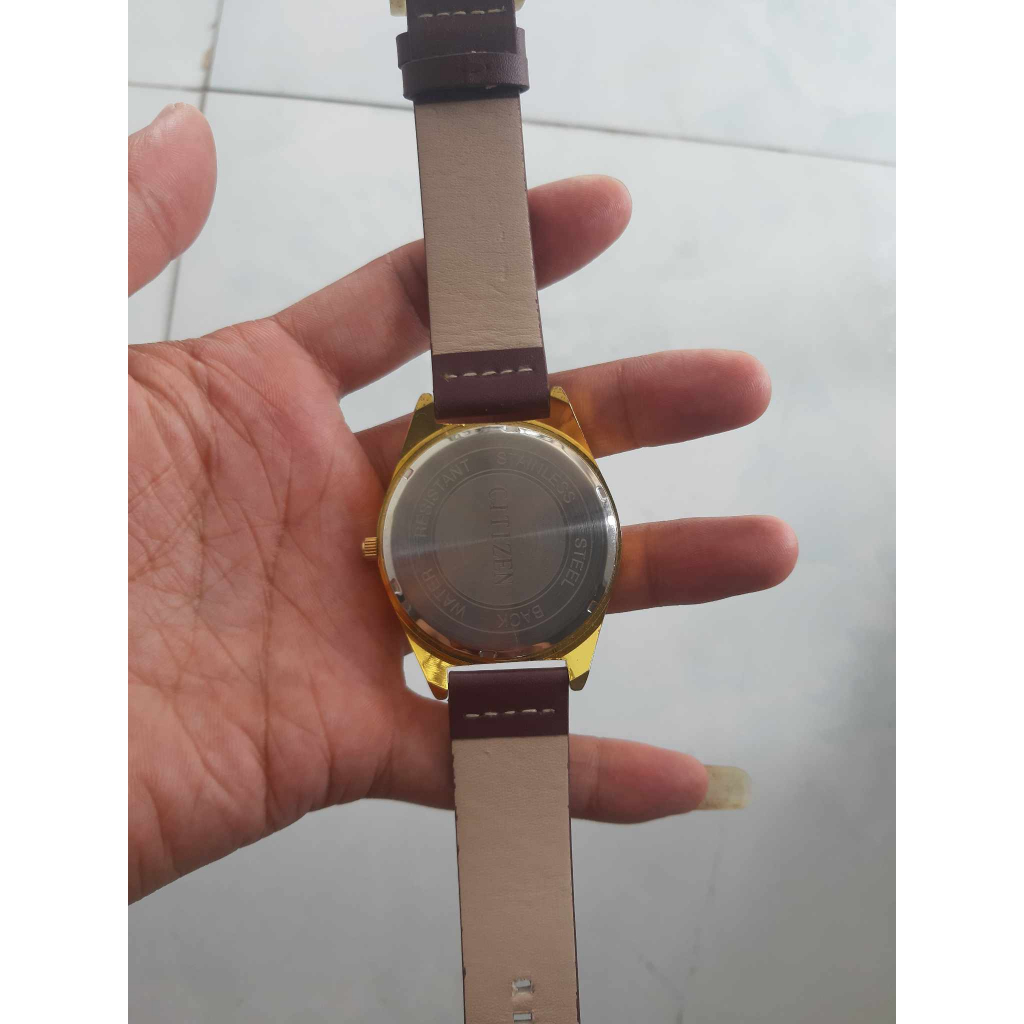 Đồng hồ Citizen nam máy pin